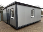 Conteneur aménagé – 2 conteneurs combinés de 35 m²