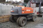 Pelle sur pneus Atlas 160W 2012 – 16,4T – 7804h – Occasion – Image 3
