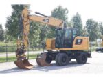 Pelle sur pneus Caterpillar M318F 2015 – 17,9T – 12013h – Occasion