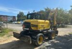 Pelle sur pneus Yanmar B95W 2018 – 9,5T – 6380h – Performance Compacte – Image 4