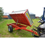 Remorque Agricole BOXER HT 30 ou 30-3Z Tri-Benne – 3T, Basculante Hydraulique – Image 6