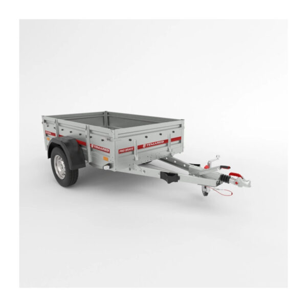 Remorque Temared PRO BRAKE 2012 – 1,3T – Freinée, 1073 kg de charge utile