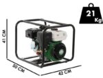 Motopompe thermique Greenbay GB-WP 50 – avec raccords de 50 mm