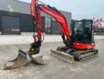 KUBOTA KX060-50 + 3 GODETS – 2020 Mini Pelle 5,635T
