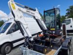 Bobcat E27Z + Remorque + 3 Godets + Marteau BRH Hydraulique Mini pelle 2,7T – Image 5