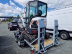 Bobcat E27Z + Remorque + 3 Godets + Marteau BRH Hydraulique Mini pelle 2,7T – Image 4