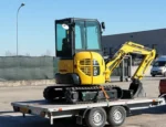 Komatsu PC26MR-3 + 3 GODETS – Mini Pelle 2,8T – Image 2
