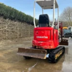 KOMATSU PC18MR-3 + 3 GODETS – Mini Pelle 1,9T – Image 5