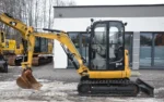 CATERPILLAR 302.7 DCR + 3 GODETS – Mini Pelle 2,67T – Image 2