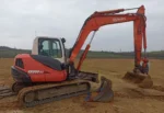 KUBOTA KX080 3a+ 3 GODETS – Mini Pelle 8,1T