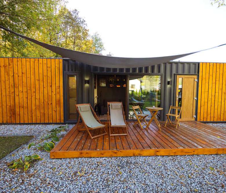 Maison conteneur moderne T2 de 25 m² livrée clés en main Maison conteneur moderne T2 de 25 m² livrée clés en main – Image 1